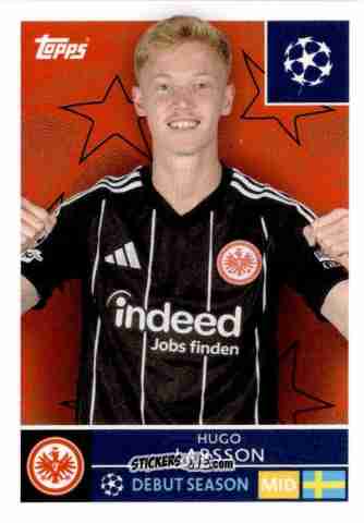 Sticker Hugo Larsson - UEFA Champions League 2025-2026
 n. 177 - Topps