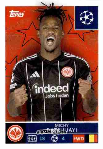 Sticker Michy Batshuayi - UEFA Champions League 2025-2026
 n. 180 - Topps
