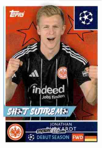 Sticker Jonathan Burkardt - UEFA Champions League 2025-2026
 n. 181 - Topps