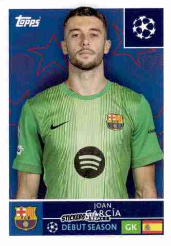 Cromo Joan Garcia - UEFA Champions League 2025-2026
 n. 184 - Topps