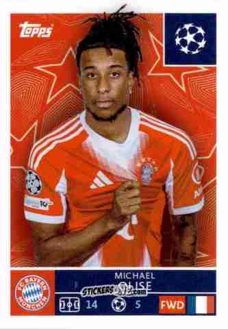 Sticker Michael Olise - UEFA Champions League 2025-2026
 n. 209 - Topps