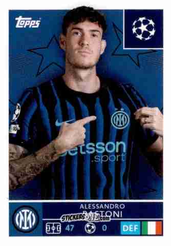 Sticker Alessandro Bastoni - UEFA Champions League 2025-2026
 n. 213 - Topps
