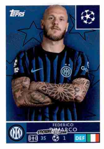 Sticker Federico Dimarco - UEFA Champions League 2025-2026
 n. 215 - Topps