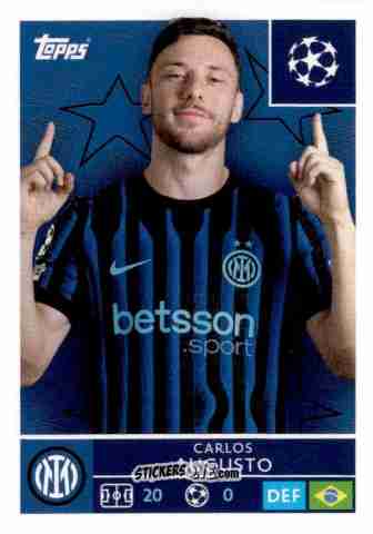 Figurina Carlos Augusto - UEFA Champions League 2025-2026
 n. 218 - Topps