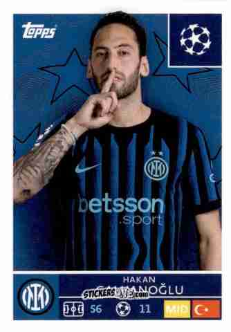 Figurina Hakan Calhanoglu - UEFA Champions League 2025-2026
 n. 221 - Topps