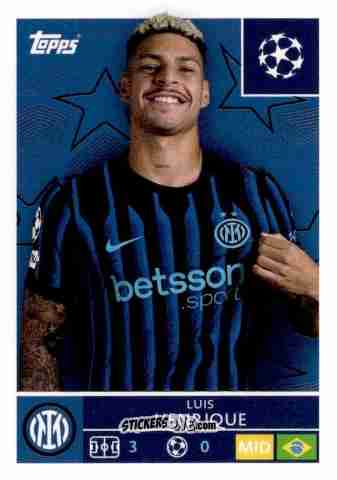 Sticker Luis Henrique - UEFA Champions League 2025-2026
 n. 222 - Topps