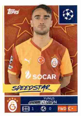 Cromo Yunus Akgun - UEFA Champions League 2025-2026
 n. 236 - Topps