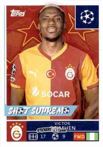 Cromo Victor Osimhen - UEFA Champions League 2025-2026
 n. 237 - Topps