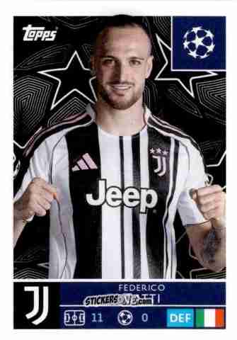 Sticker Federico Gatti - UEFA Champions League 2025-2026
 n. 241 - Topps