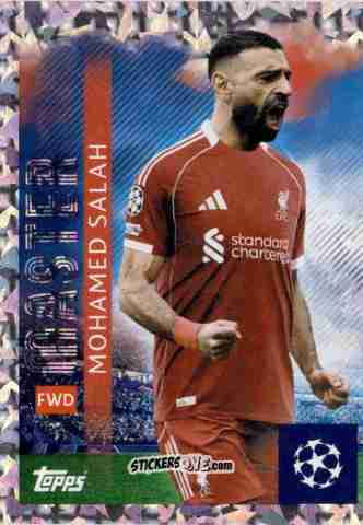 Cromo Mohamed Salah - UEFA Champions League 2025-2026
 n. 258 - Topps