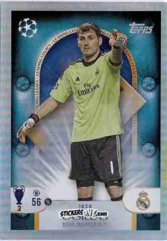 Figurina Iker Casillas - UEFA Champions League 2025-2026
 n. 266 - Topps