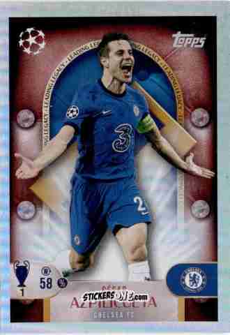 Cromo Cesar Azpilicueta - UEFA Champions League 2025-2026
 n. 274 - Topps