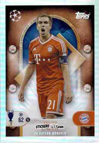 Sticker Philipp Lahm - UEFA Champions League 2025-2026
 n. 276 - Topps