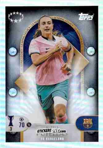 Sticker Alexia Putellas - UEFA Champions League 2025-2026
 n. 281 - Topps