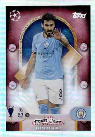Figurina Ilkay Gundogan - UEFA Champions League 2025-2026
 n. 282 - Topps