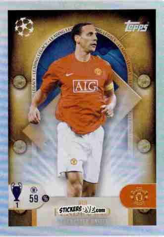 Cromo Rio Ferdinand - UEFA Champions League 2025-2026
 n. 283 - Topps