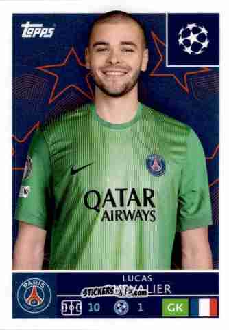 Figurina Lucas Chevalier - UEFA Champions League 2025-2026
 n. 356 - Topps