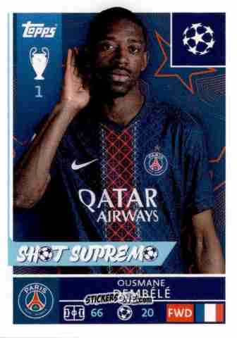 Figurina Ousmane Dembele - UEFA Champions League 2025-2026
 n. 364 - Topps