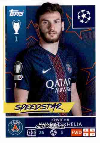 Cromo Khvicha Kvaratskhelia - UEFA Champions League 2025-2026
 n. 365 - Topps