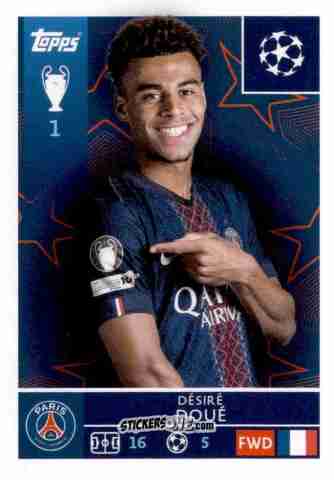 Cromo Desire Doue - UEFA Champions League 2025-2026
 n. 366 - Topps