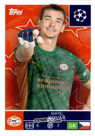 Figurina Matej Kovar - UEFA Champions League 2025-2026
 n. 370 - Topps