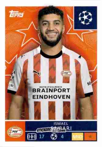 Sticker Ismael Saibari - UEFA Champions League 2025-2026
 n. 373 - Topps