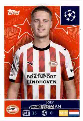 Figurina Joey Veerman - UEFA Champions League 2025-2026
 n. 376 - Topps
