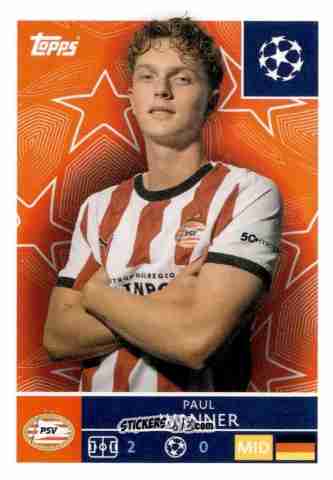 Sticker Paul Wanner - UEFA Champions League 2025-2026
 n. 377 - Topps