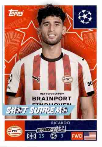 Figurina Ricardo Pepi - UEFA Champions League 2025-2026
 n. 379 - Topps