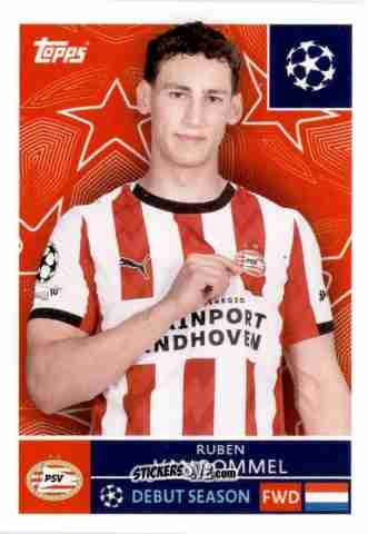 Sticker Ruben van Bommel - UEFA Champions League 2025-2026
 n. 380 - Topps