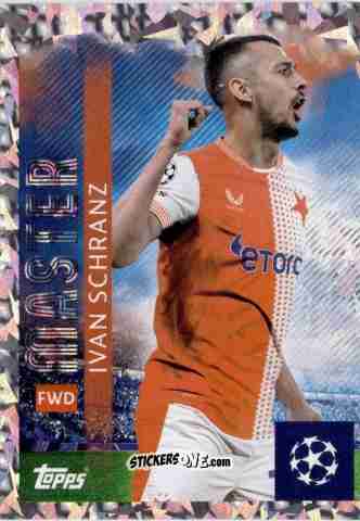Sticker Ivan Schranz - UEFA Champions League 2025-2026
 n. 402 - Topps