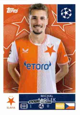 Sticker Michal Sadilek - UEFA Champions League 2025-2026
 n. 405 - Topps