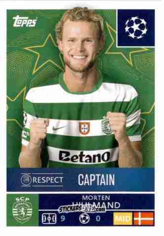 Sticker Morten Hjulmand - UEFA Champions League 2025-2026
 n. 411 - Topps