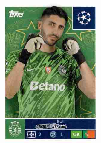 Cromo Rui Silva - UEFA Champions League 2025-2026
 n. 412 - Topps