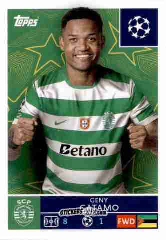 Sticker Geny Catamo - UEFA Champions League 2025-2026
 n. 419 - Topps