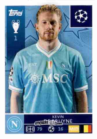 Cromo Kevin De Bruyne - UEFA Champions League 2025-2026
 n. 434 - Topps