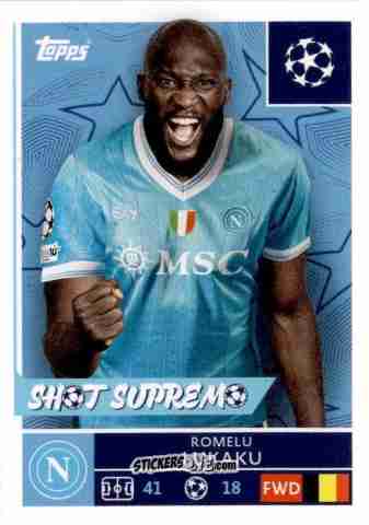 Cromo Romelu Lukaku - UEFA Champions League 2025-2026
 n. 435 - Topps