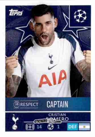 Sticker Cristian Romero - UEFA Champions League 2025-2026
 n. 439 - Topps