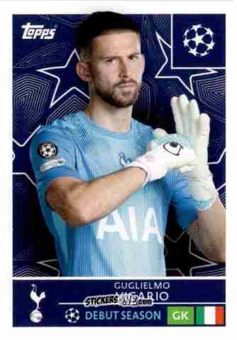 Cromo Guglielmo Vicario - UEFA Champions League 2025-2026
 n. 440 - Topps