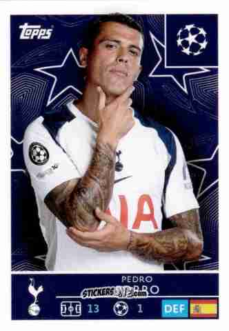 Figurina Pedro Porro - UEFA Champions League 2025-2026
 n. 441 - Topps