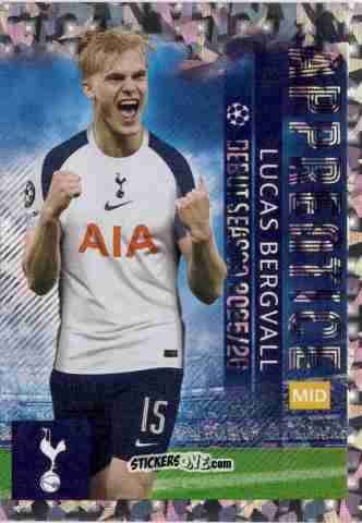 Cromo Lucas Bergvall - UEFA Champions League 2025-2026
 n. 445 - Topps