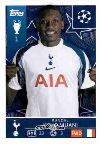 Cromo Randal Kolo Muani - UEFA Champions League 2025-2026
 n. 448 - Topps