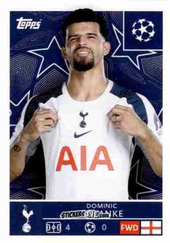Figurina Dominic Solanke - UEFA Champions League 2025-2026
 n. 451 - Topps
