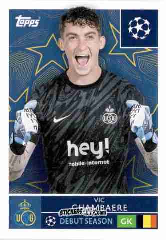 Figurina Vic Chambaere - UEFA Champions League 2025-2026
 n. 454 - Topps