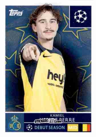 Figurina Kamiel van de Perre - UEFA Champions League 2025-2026
 n. 457 - Topps