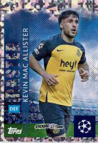 Figurina Kevin mac Allister - UEFA Champions League 2025-2026
 n. 458 - Topps