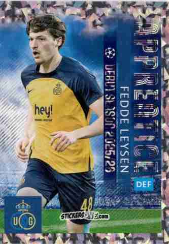 Figurina Fedde Leysen - UEFA Champions League 2025-2026
 n. 459 - Topps