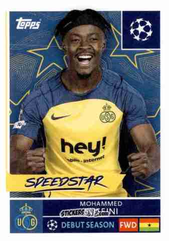Figurina Mohammed Fuseini - UEFA Champions League 2025-2026
 n. 463 - Topps