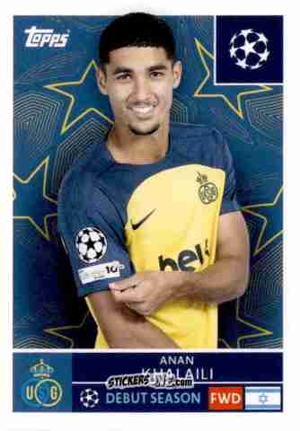Figurina Anan Khalaili - UEFA Champions League 2025-2026
 n. 465 - Topps