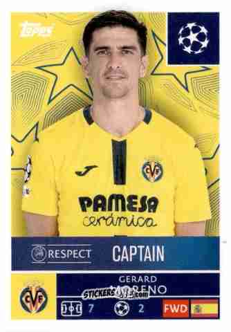 Sticker Gerard Moreno - UEFA Champions League 2025-2026
 n. 467 - Topps